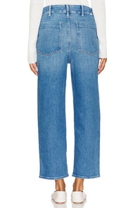 Mother The Patch Pocket Private Flood Jeans in flag me down - women's jeans - view 4