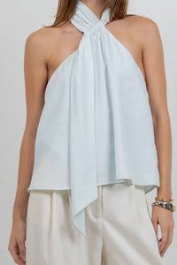 Whiteroom+Cactus - The Isla Halter Scarf Top
