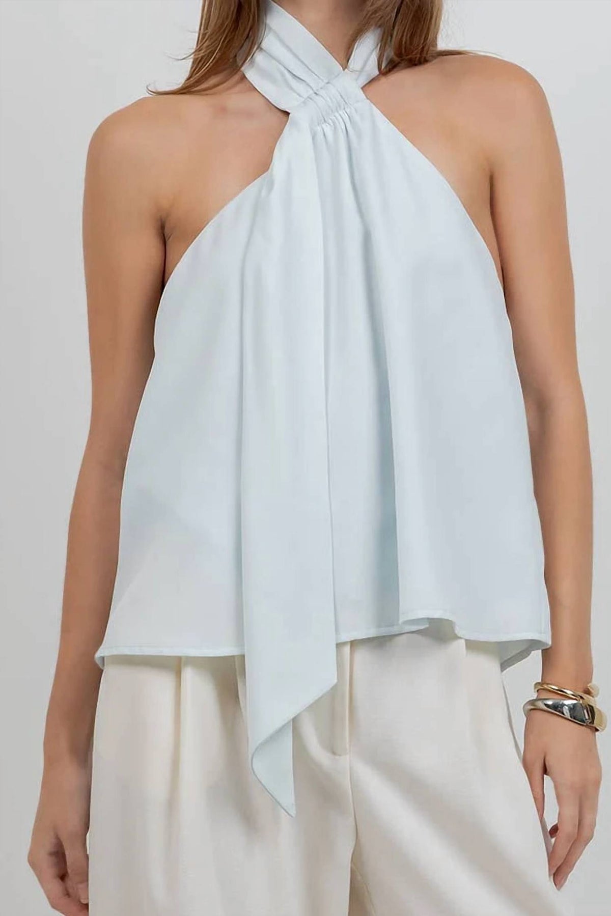 Whiteroom+Cactus - The Isla Halter Scarf Top