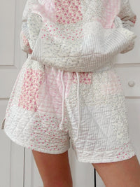Sunkissed Coconut - Quilted Pastel Shorts