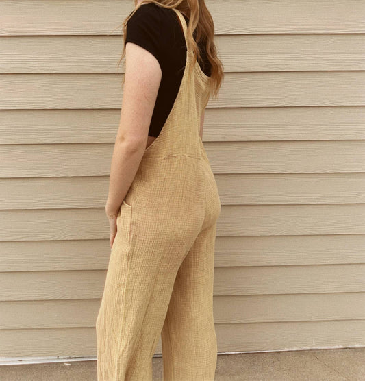 In February - Women's Juniper Gauze Jumpsuit