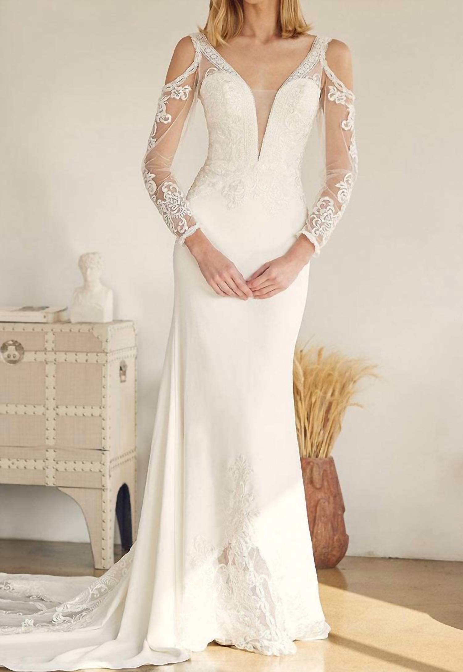 Nox Anabel - Long Sleeve Bridal Gown