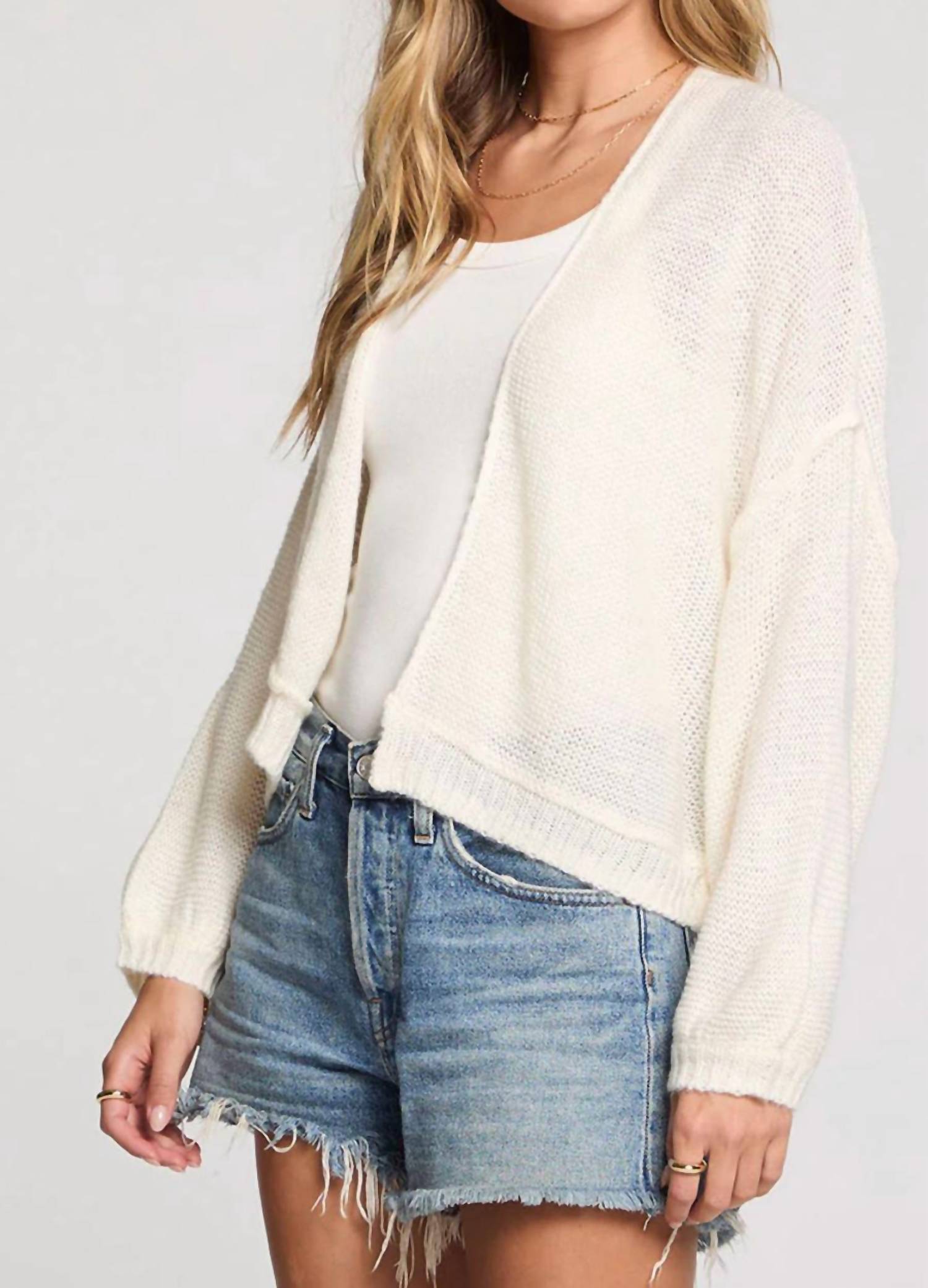 Saltwater Luxe - Aden Batwing Sleeves Sweater