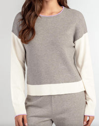 Red Haute - LUX KNIT CREW NECK TOP