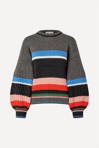 Stine Goya - Crewneck Chunky Sleeve Sweater