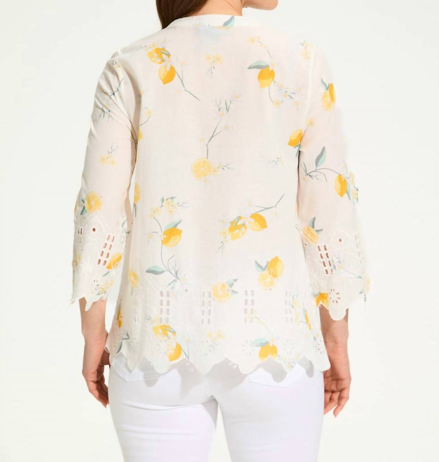 Fdj - Eyelet Top
