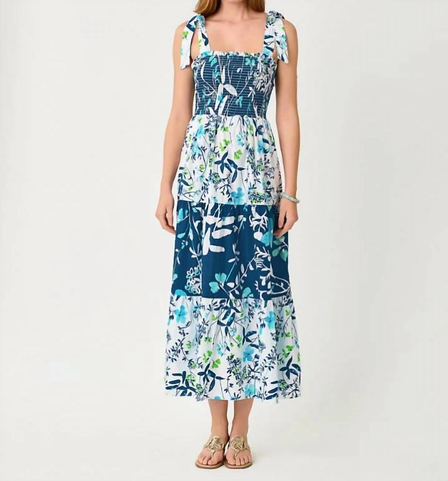 Lilly Pulitzer - ATHYN SMOCKED MAXI DRESS