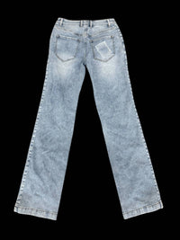 Ser.O.Ya - High Rise Straight Leg Jeans