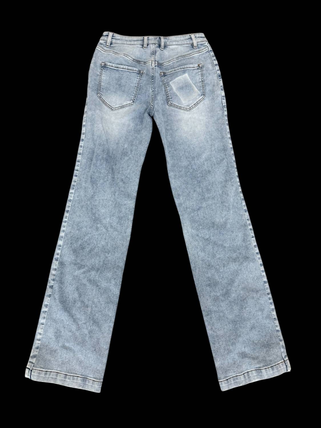 Ser.O.Ya - High Rise Straight Leg Jeans