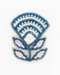 Beth Ladd Collections - Women's Block Print Flower Earrings