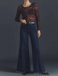 Pistola - Izzy High Rise Super Wide Leg Jeans