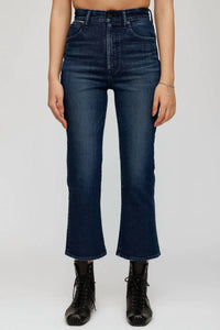 EMMA CROPPED FLARE JEANS
