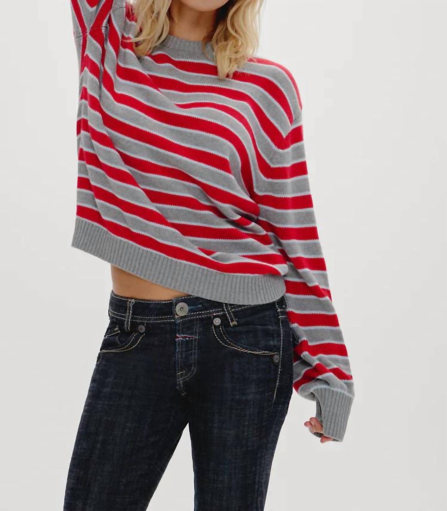 Frankies Bikinis - Sloane Oversized Knit Sweater