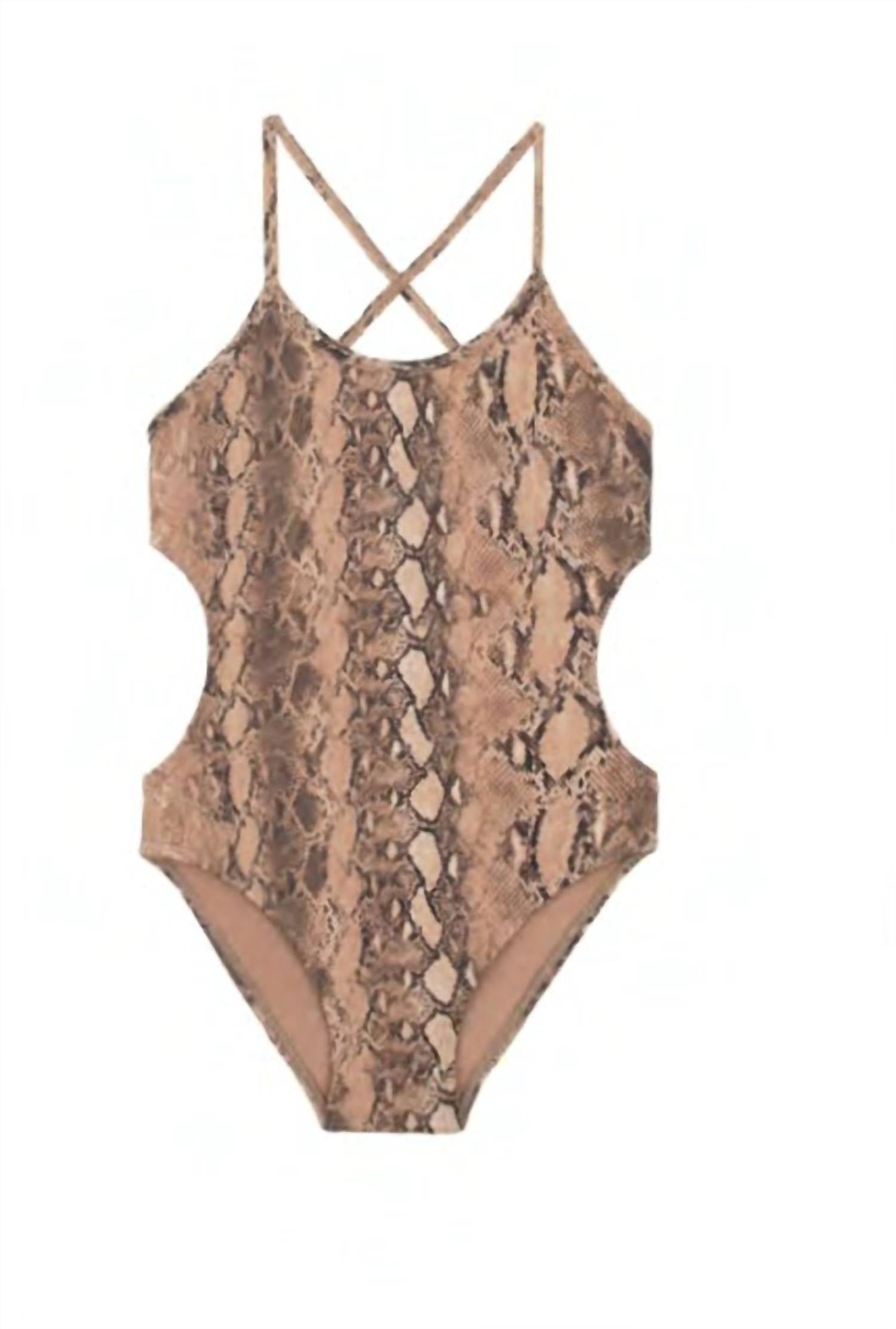 Pq Swim - Kids Kaa Ayah Cut Out One Piece