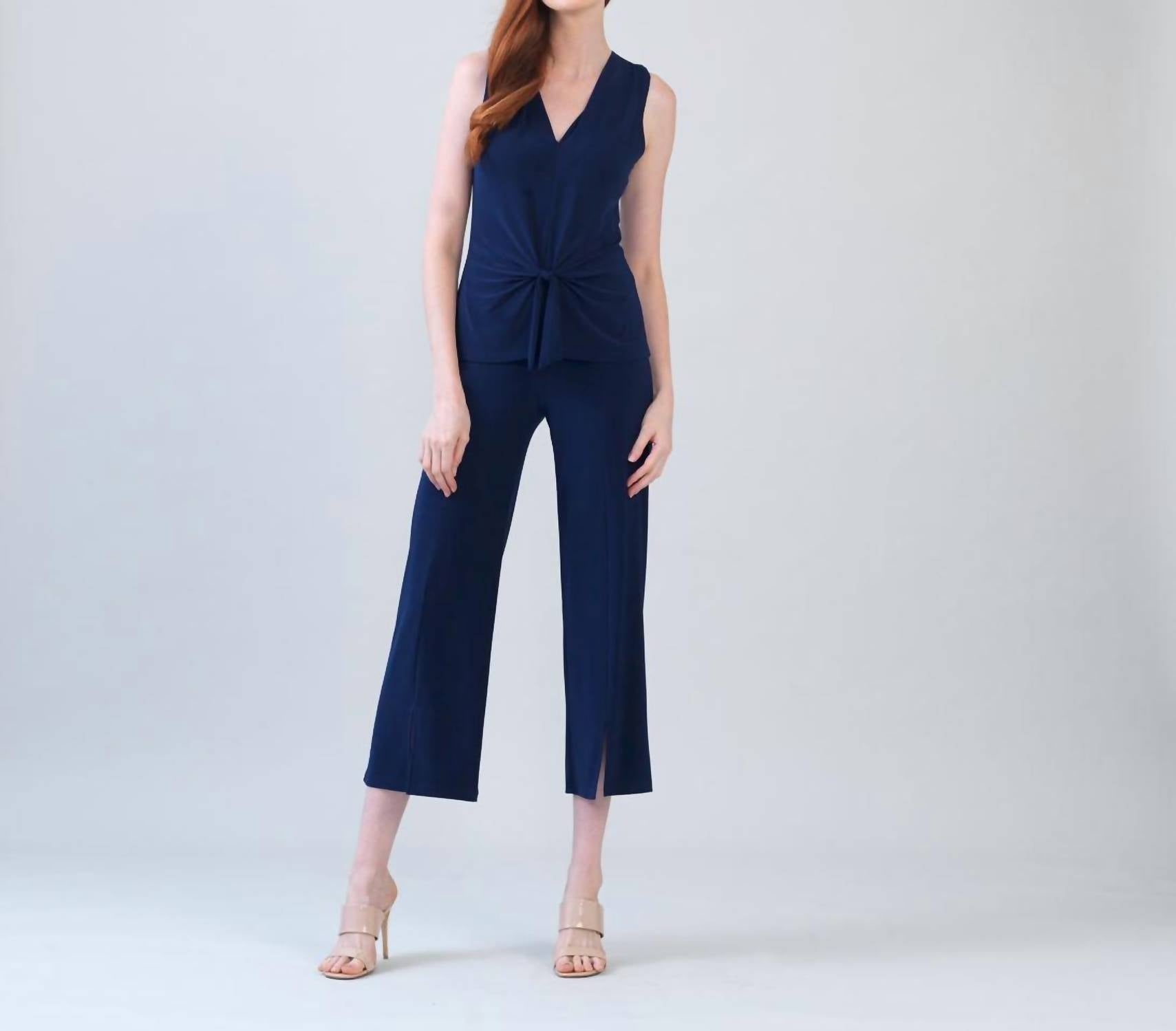 Clara Sunwoo - Women's Front Tie Sleeveless Top