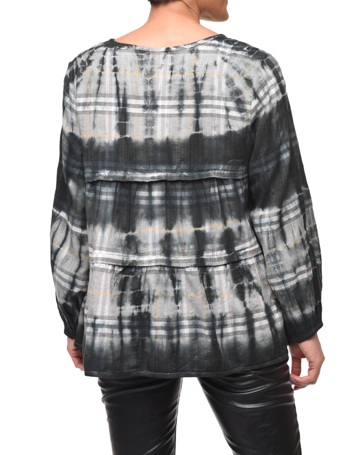 Tulip Clothing - Noelle Balloon Sleeves Pullover Top