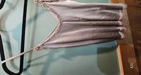 Made In Italy - Women's Silk Cami With Fringe