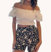 Khush - Jayla Off Shoulder Crop Top