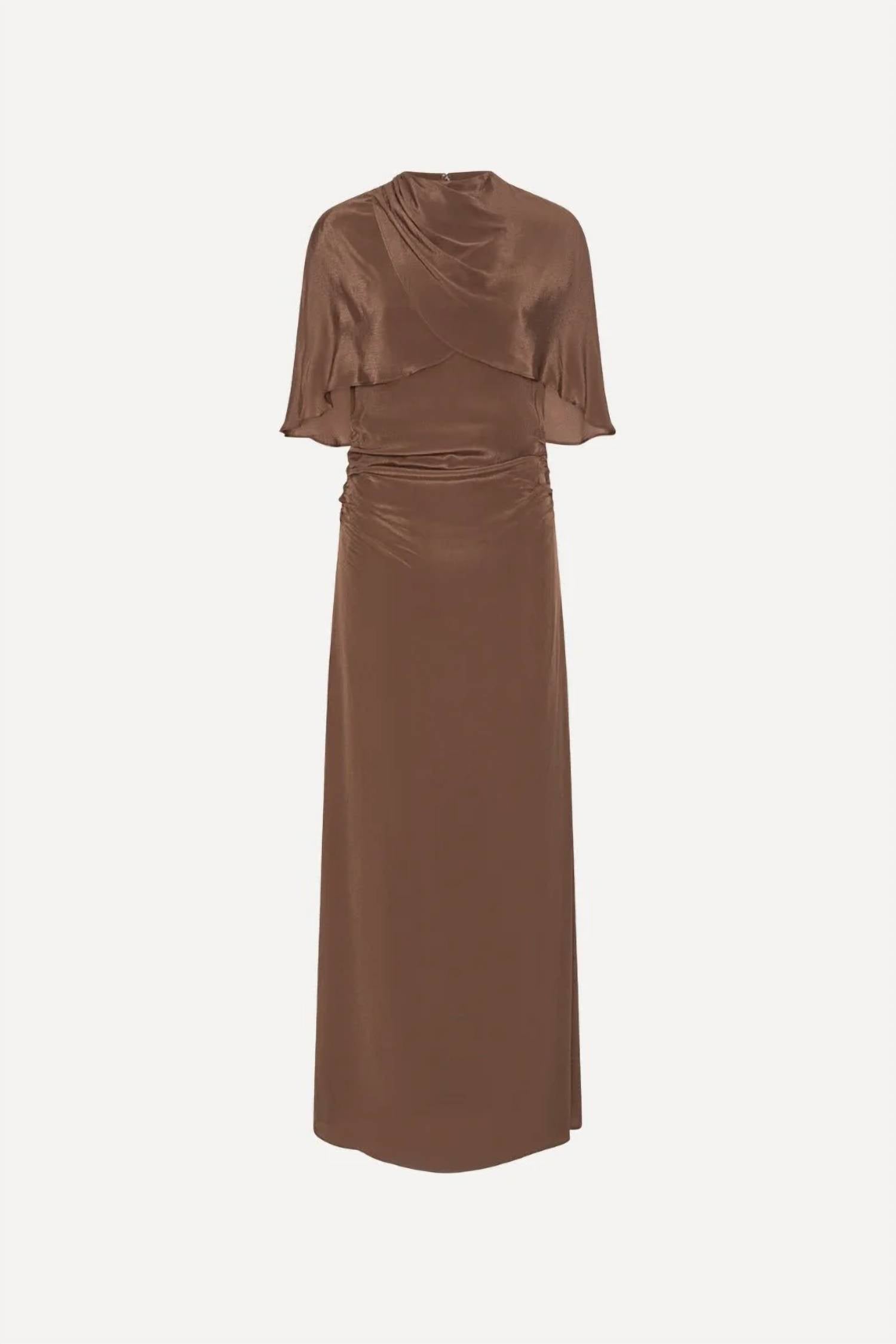 Rotate - MAXI CAPE DRESS