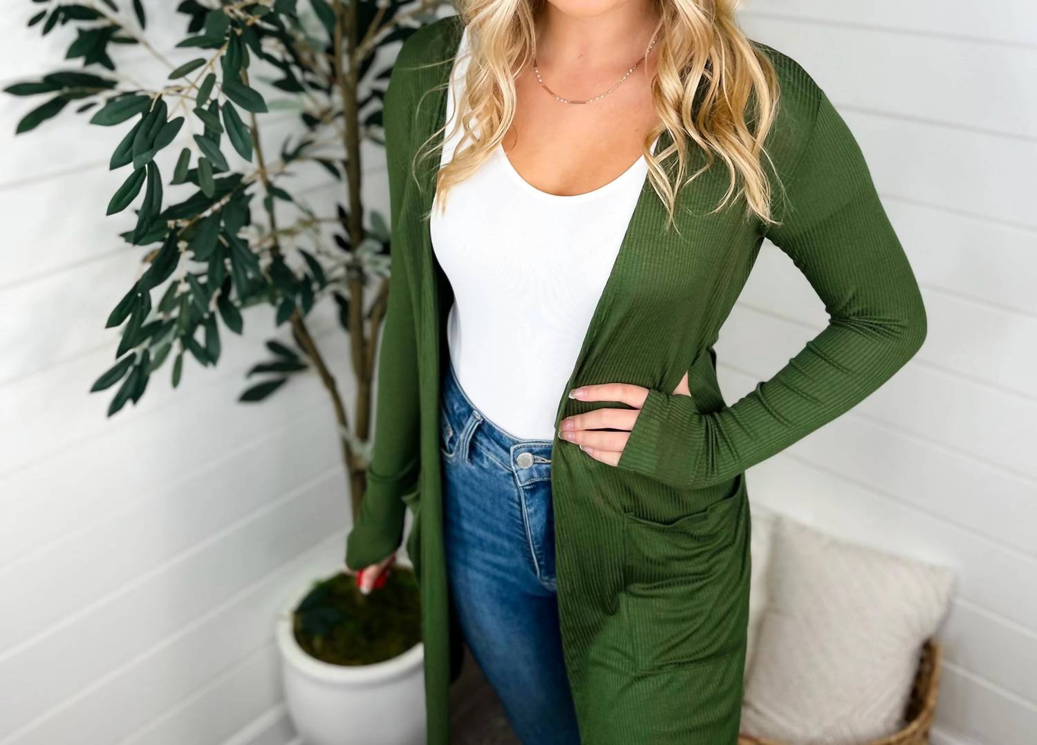 Blakeley - Wanna Dance Rayon Blend Long Sleeve Cardigan