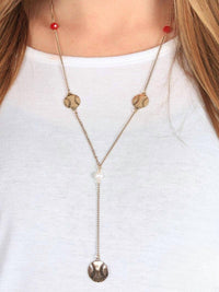 Southern Grace - Women's Baseball Charm Y Necklace