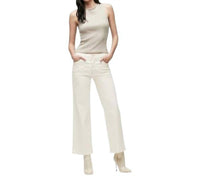 Hudson - Rosie High Rise Wide Leg Ankle Jeans