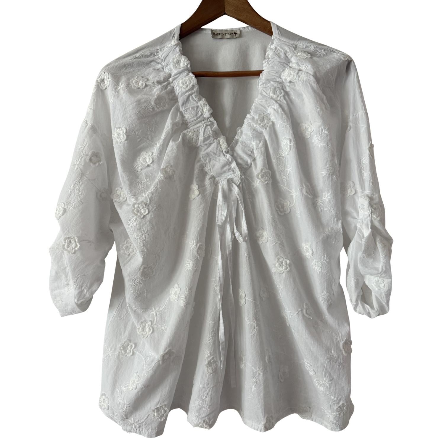 Made In Italy - Whisper Bloom Top