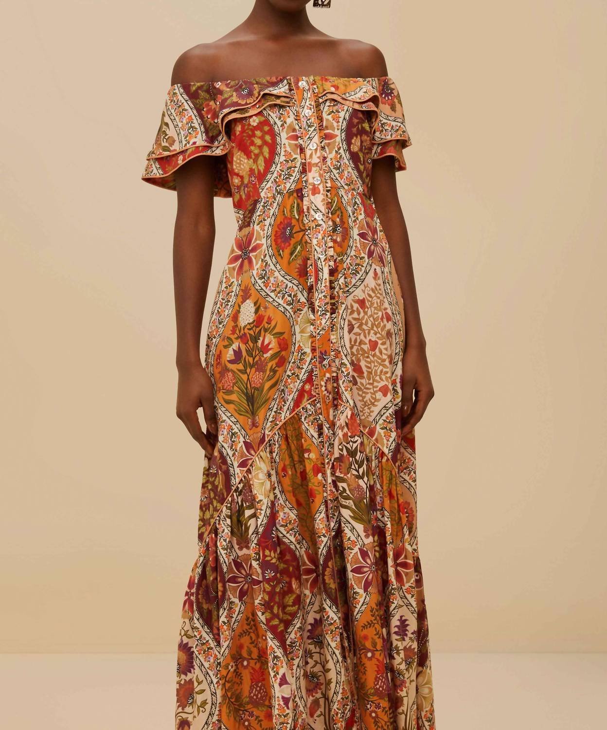 Farm Rio - ROMANTIC OFF SHOULDER