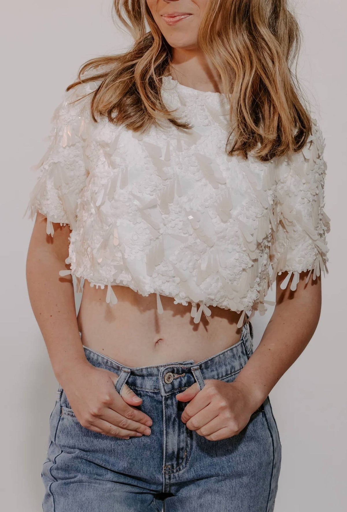 Storia - Celina Tulle Floral Top