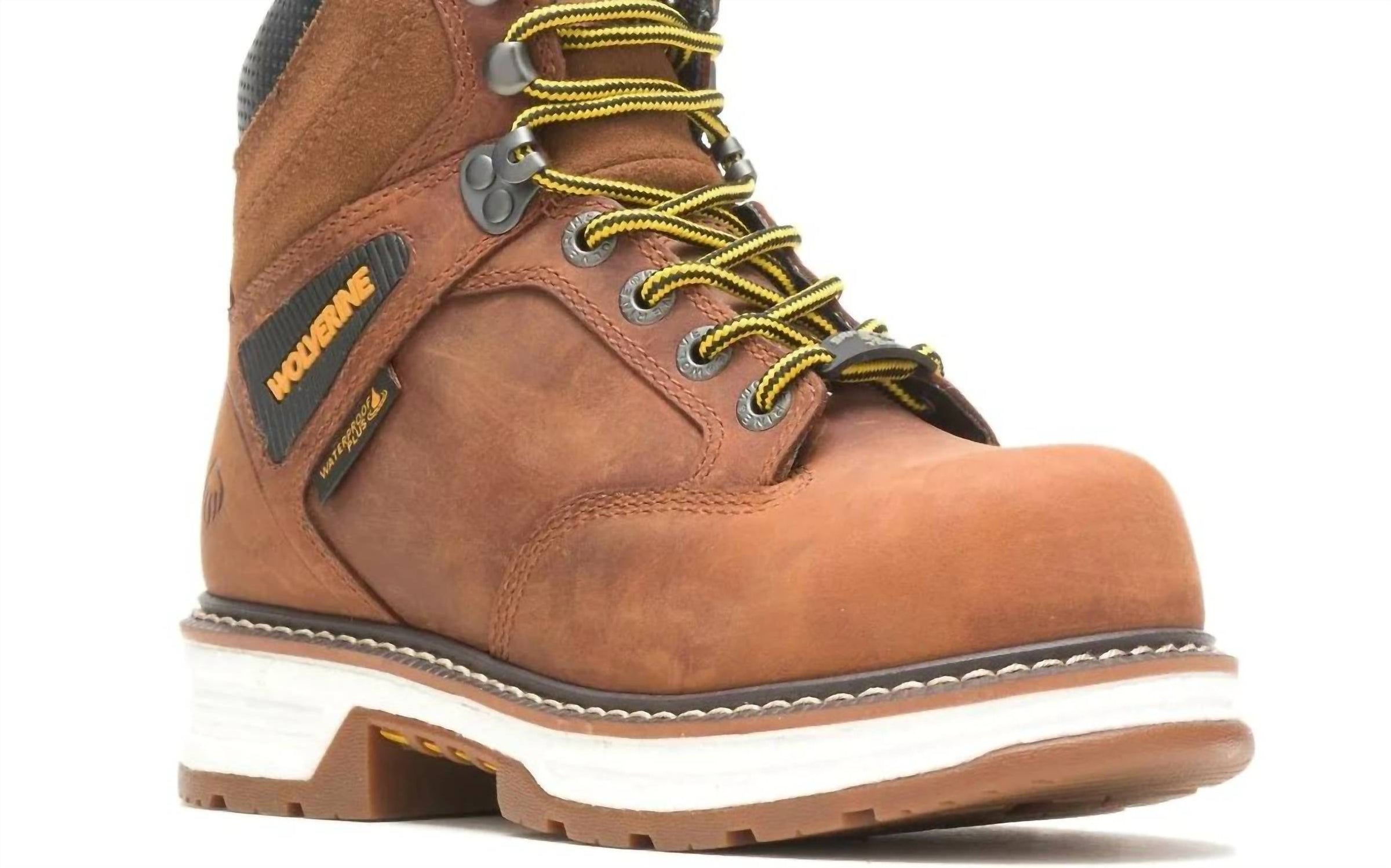 Wolverine Women's Hellcat Boot in brown - women's shoe - detail view