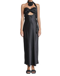Lena - ANNIE SATIN MAXI DRESS