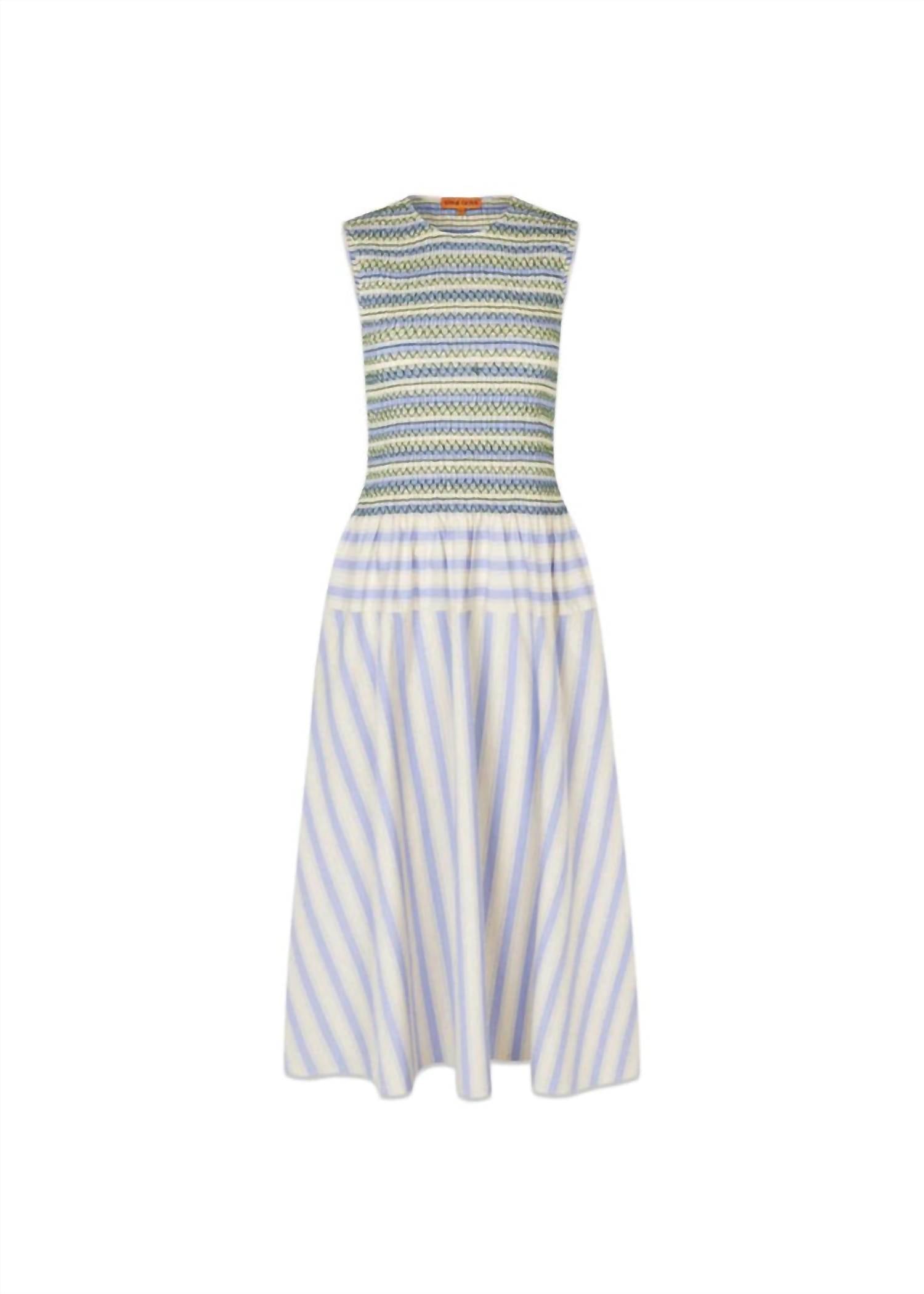 Stine Goya - Stripes Smocked Dress
