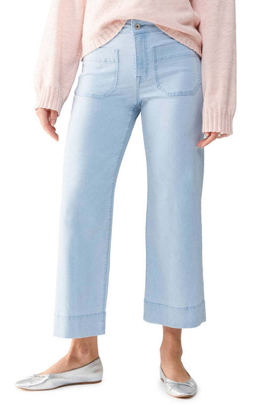 Sanctuary - Marine Cropped Straight Jean
