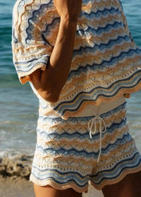 L*Space - Sunchaser Crochet Knit Shorts