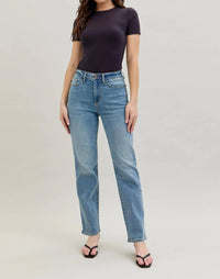 Judy Blue - High Waisted Straight Fit Jean
