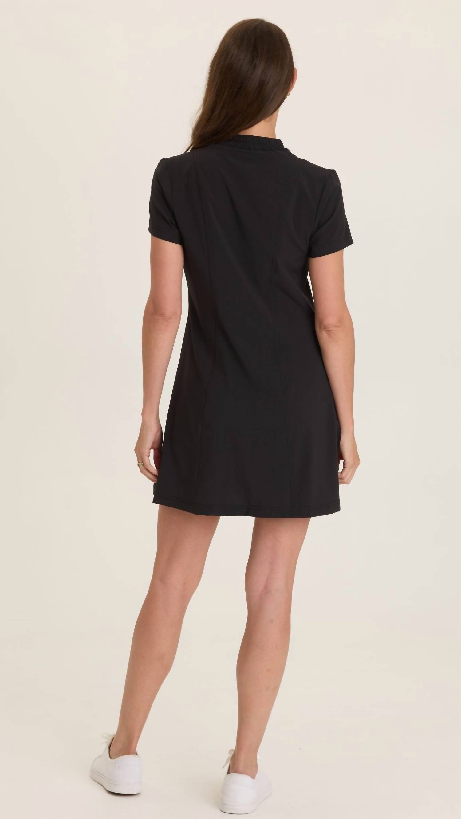 Wearables Women's Mulder Jacket Dress in black - women's dress - detail view