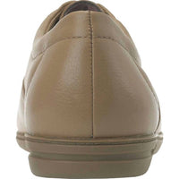 easy spirit Women's Motion Lace Up Oxford Shoes in wheat - women's flats - alternate view