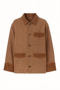 ROLLA'S Corduroy Barn Jacket in washed cocoa - women's jacket - view 4
