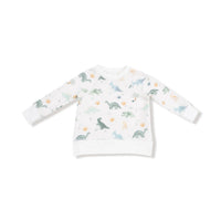 Angel Dear - Kid's Soft Dinos French Terry Raglan Jogger Set