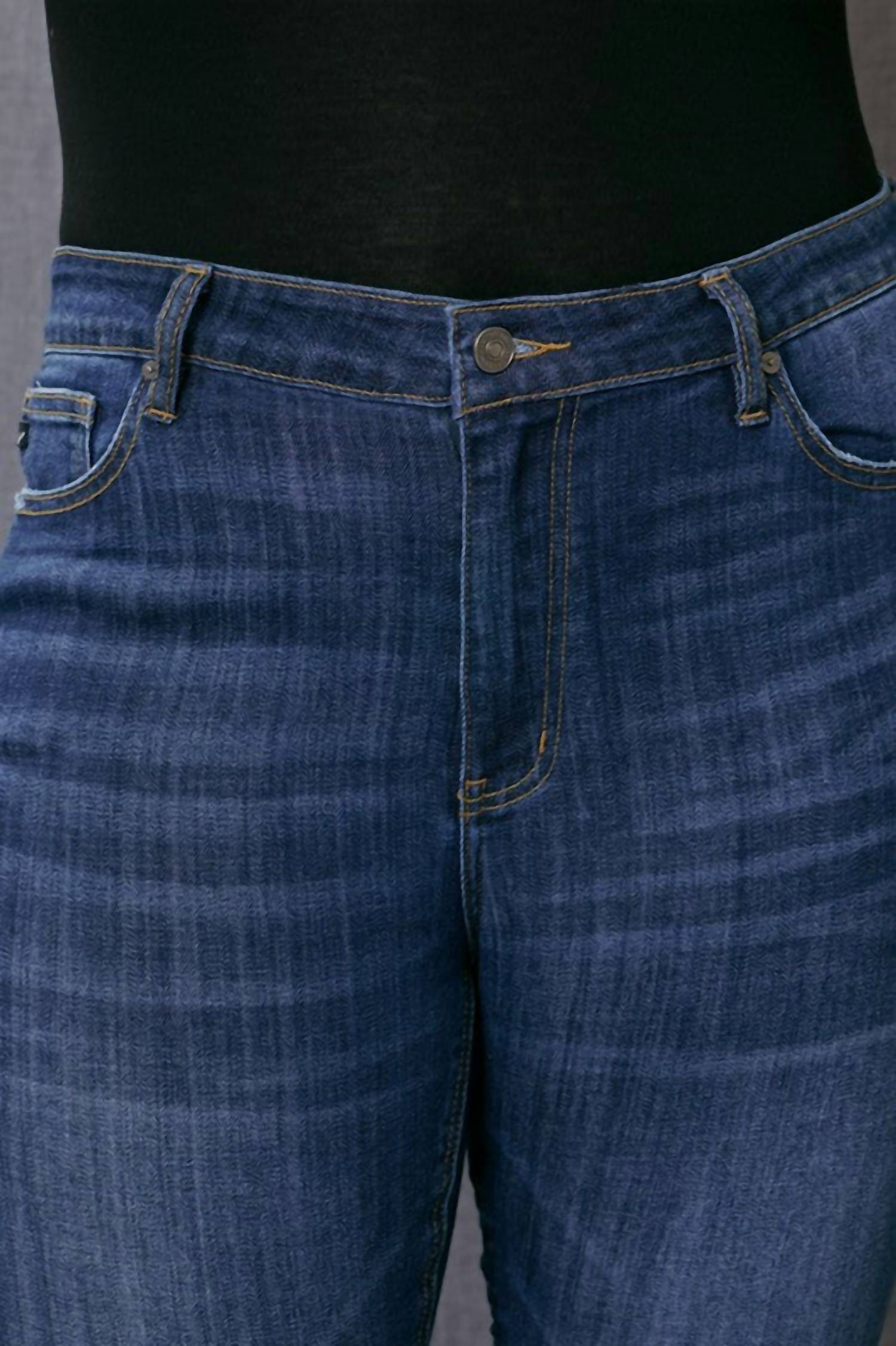 KanCan Mid Rise Flare Jean - Plus in ashlee - women's jeans - view 5