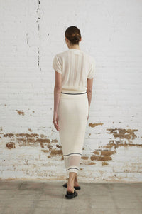 Sita Murt - Straight Knitted Skirt