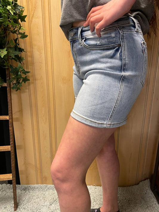 Judy Blue - High Waist Denim Shorts