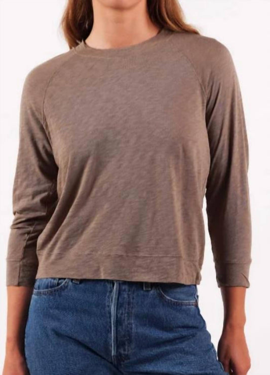 Stateside - SUPIMA SLUB JERSEY SWEATSHIRT TEE