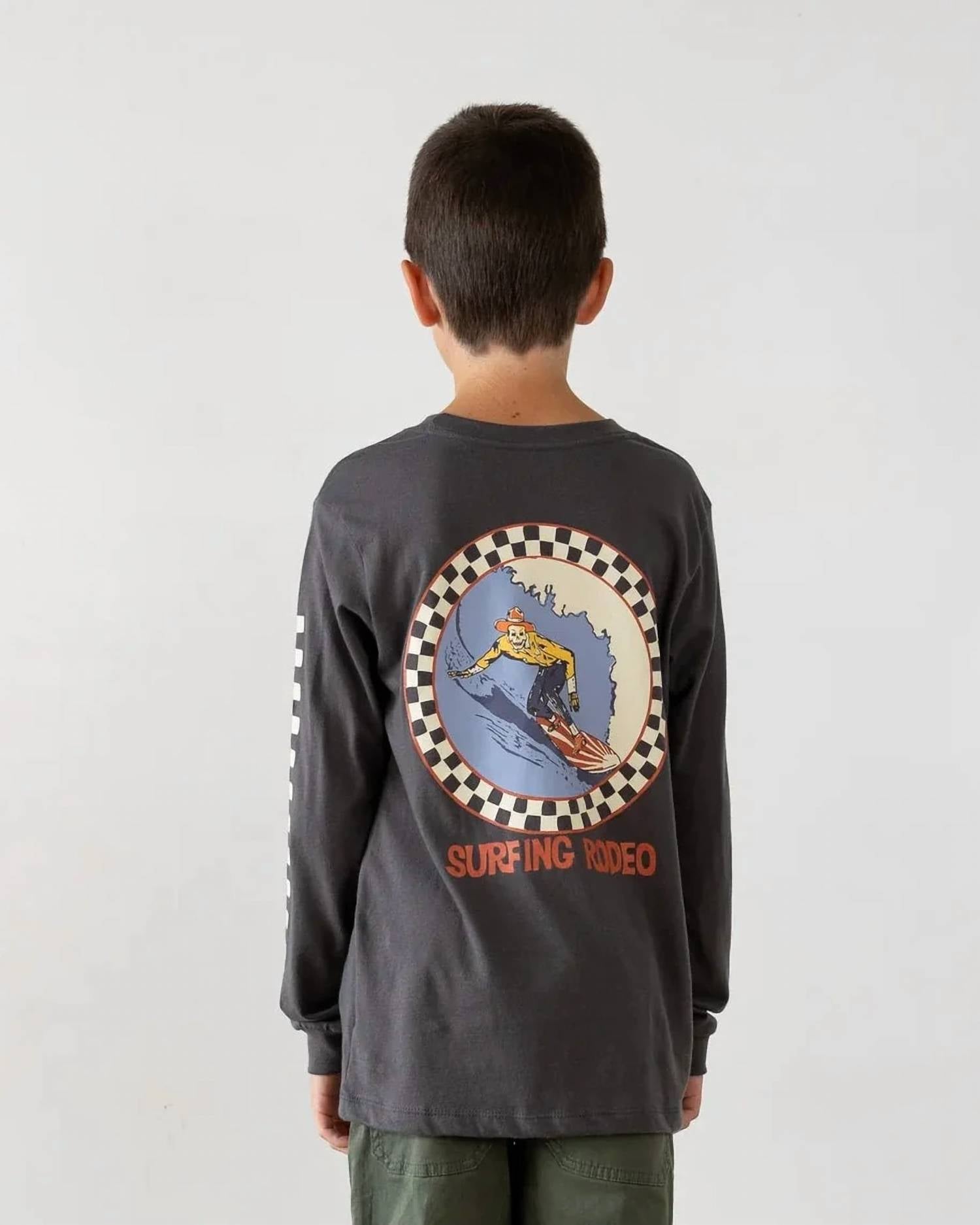 Tiny Whales - Long Sleeve Surfing Rodeo Tee