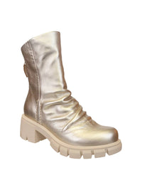 Naked Feet - Women's Protocol Heeled Mid Shaft Boots