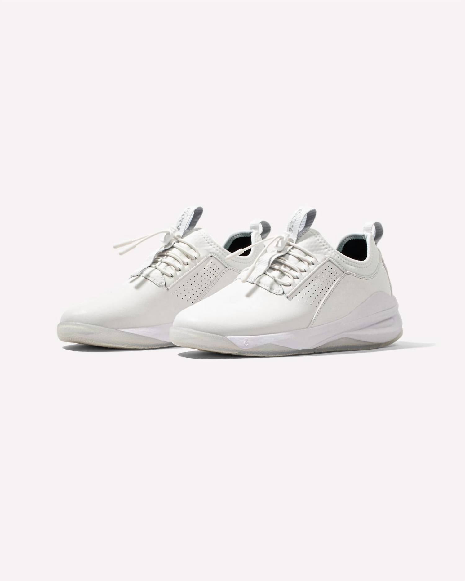 Clove Women's Classic Sneakers in brilliant white - women's sneaker - detail view