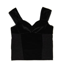 Flowers By Zoe - Girls Olympia Lace Velvet Top
