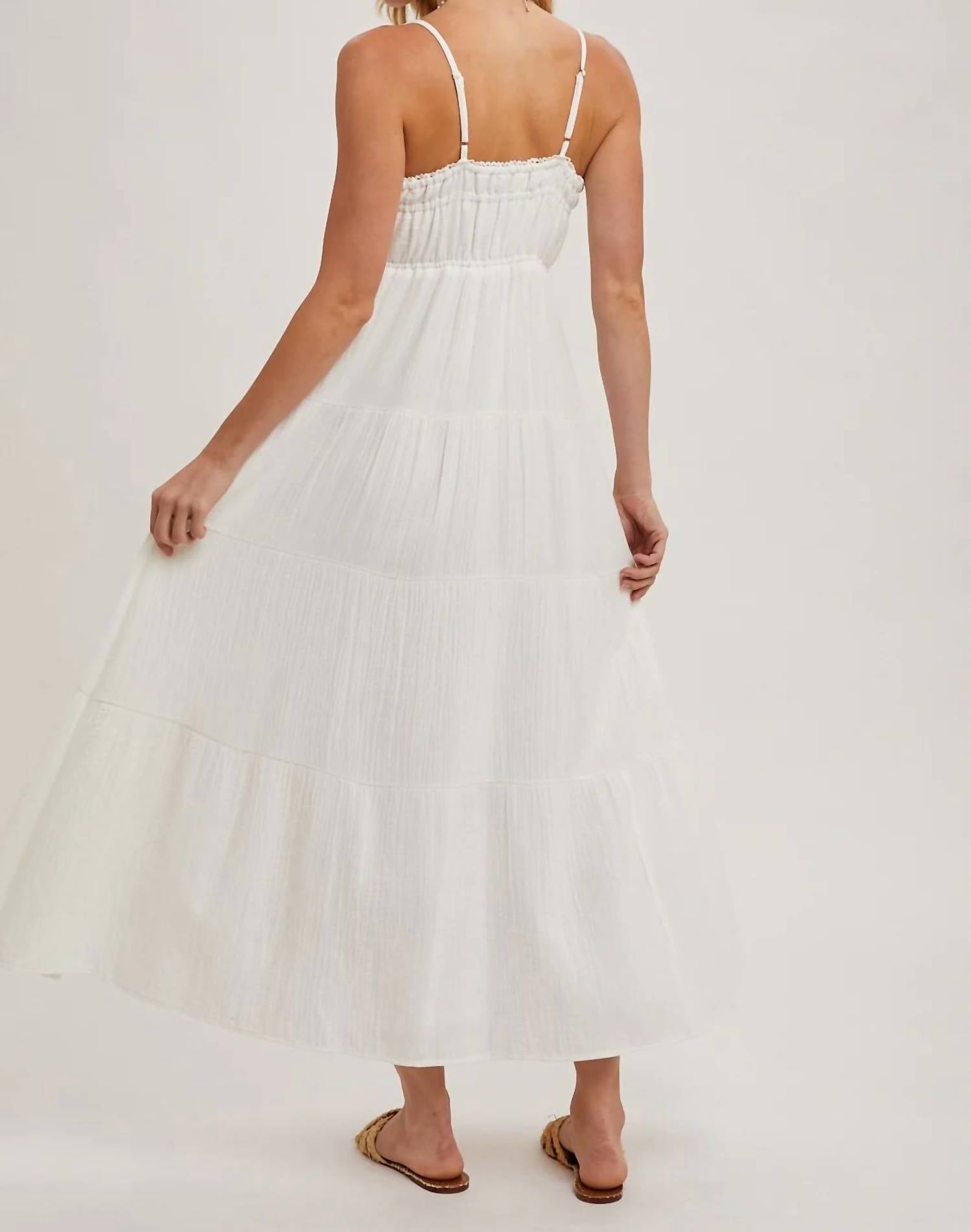 Bluivy - Tiered To Perfection Midi Dress