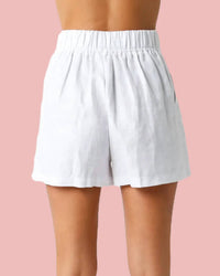 Olivaceous - Sea Spray Linen Shorts