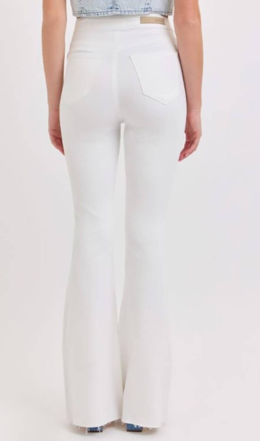 Cello - High Rise Super Flare Bottom Jeans